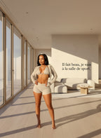 Womens Hoodied Tracksuits Set 3 Piece Outfits Sporty Heart Bra Top and Matching Shorts Set Fitness Lounge Set Overalls